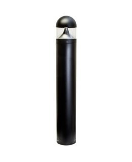 Dabmar D810-LED20-B 120V Cast Aluminum Bollard BLACK